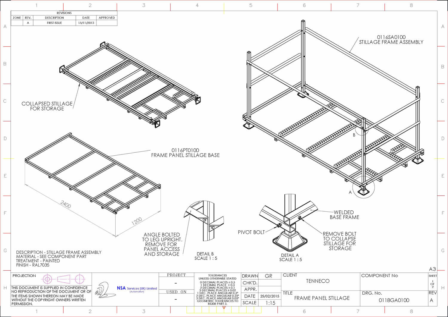 Cell Custom Stillage