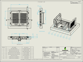 Access cover frame