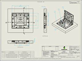 Access cover frame