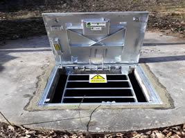 Access cover frame